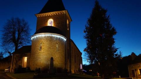 L eglise st saturnin illumine